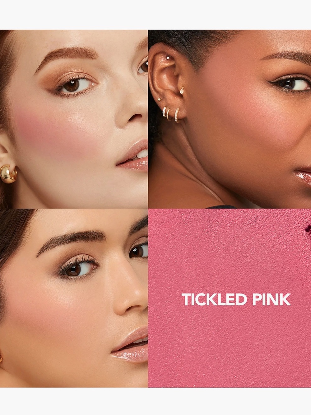 New! Buxom Plump Shot Collagen Peptides Plumping Cream Blush in TICKLED PINK